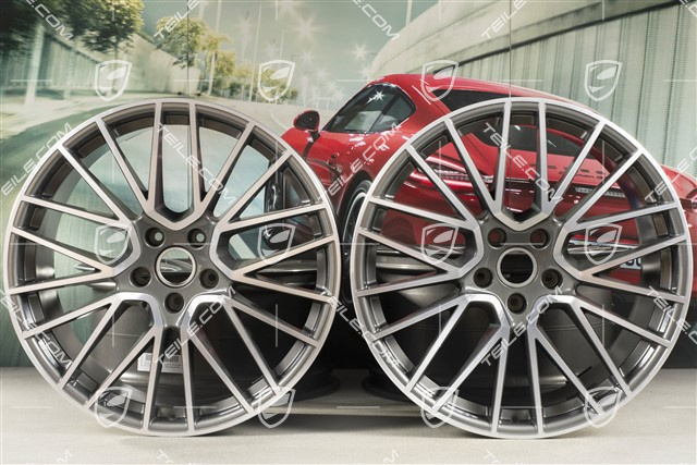 22-inch wheel rim set RS Spyder, 10J x 22 ET48 + 11,5J x 22 ET52