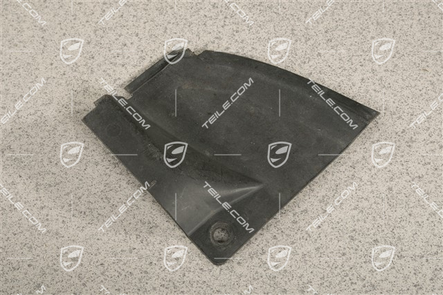 C2 / C4 / RS, Lid for front wheel-well liner, rear part, R