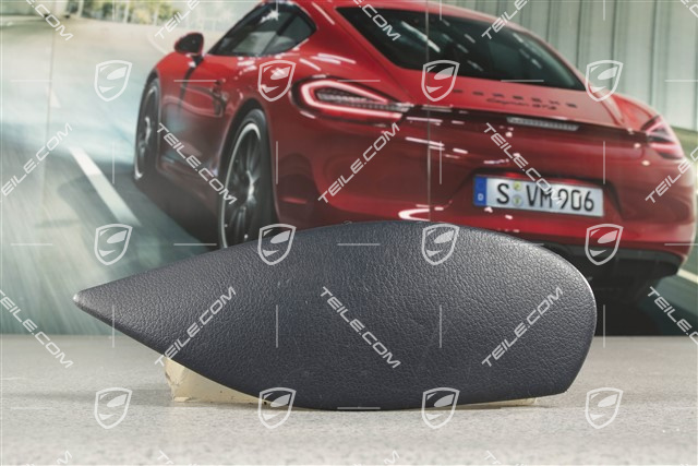 Mittelkonsole, Blende, Kunstleder, seitlich, Metropolblau, L