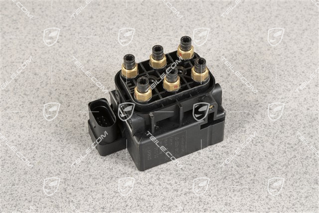 Valve control unit, air suspension adjustment / levelling system