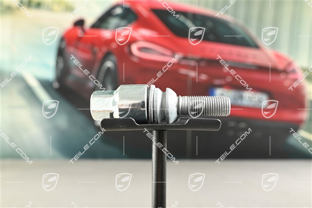 Anti-theft wheel bolt incl. adapter