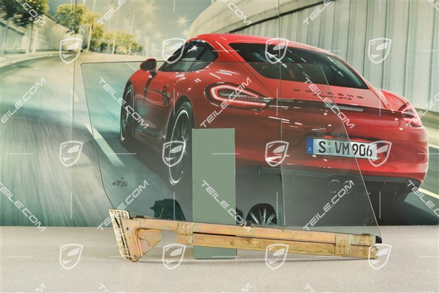 Door glass, Convertible, R