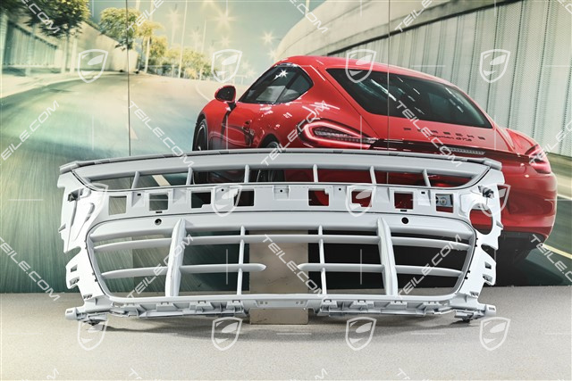 GTS / Turbo Sport design, Front bumper Grille, centre / middle , with ACC and Park Assist, Glossy black