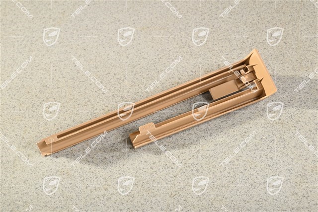 Front seat rail cover, Luxor Beige, L