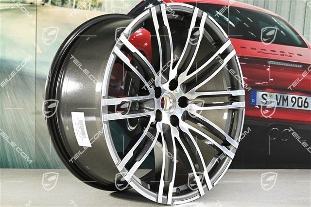 21-inch Turbo III alloy wheel rim, 10J x 21 ET19