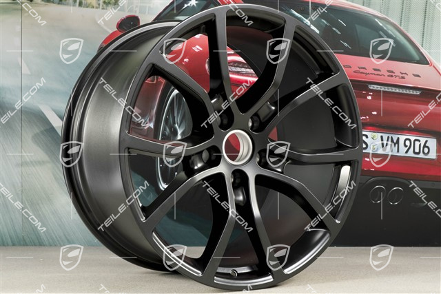 21" Felga Cayenne Exclusive Design, 11J x 21 ET49, czarny satynowy półmat