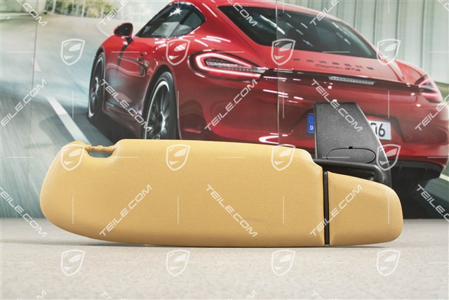 Osłona przeciwsłoneczna, Cabrio, skóropodobna, Savannah beige, L