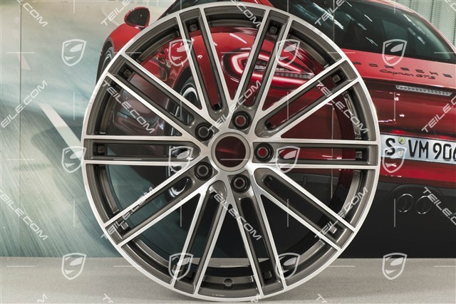 21-inch wheel rim Turbo IV, 11,5J x 21 ET69, Titanium