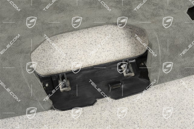 Tapicerka dachu, coupé bez szyberdachem, Alcantara, stone grey