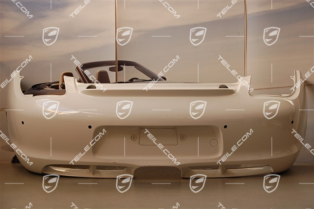 Stoßstange hinten, Facelift, mit Einparkhilfe Löchern, Cayman 987C facelift ab 09