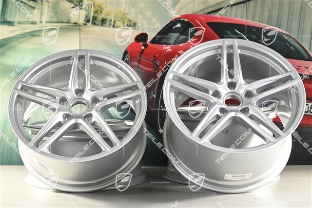19" "Carrera VI" wheel set, 8.5J x 19 ET50 + 11.5J x 19 ET56