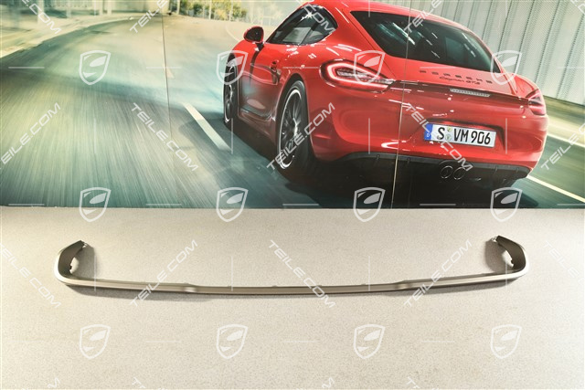 Turbo, Trim Moulding, Rear Bumper diffuser