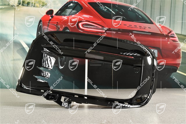 Sport Design, Front bumper, side ventilation grille, Black, L