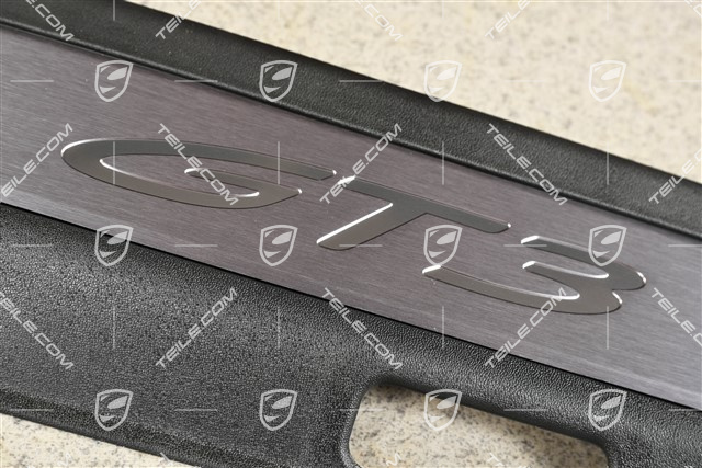 Einstiegleiste, Anthrazit / Aluminium-gebürstet, ''GT3'', L