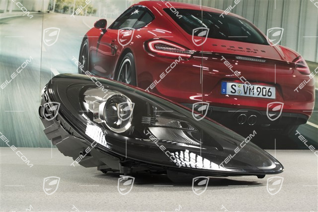 Bi-Xenon Scheinwerfer, dynamische ALWR, schwarz, R