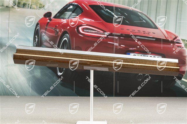 Zierleiste für Schalttafelverkleidung, Beifahrerseite, Yachting/Mahagoni