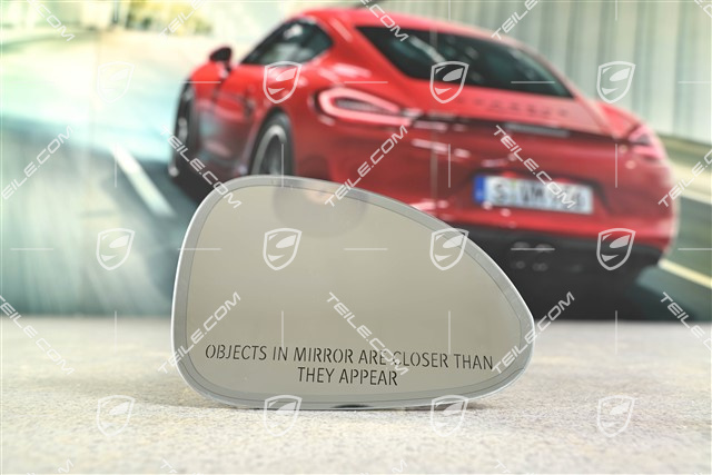 Spyder, Szkło lusterka, Sport design, wypukłe, USA, R