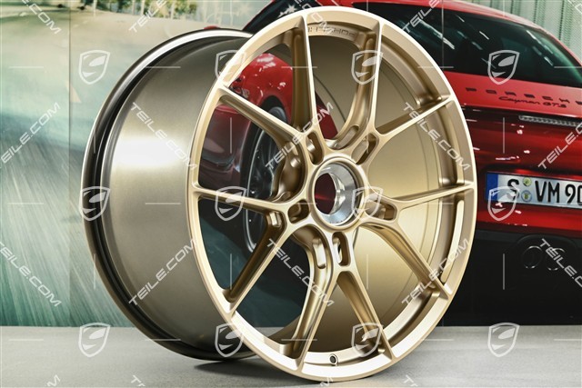 20+21" Carrera GTS Leichtbaufelgen Satz, Felgen 8,5J x 20 ET50 + 11,5J x 21 ET79, in Neodyme