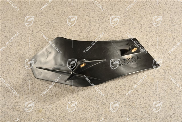 Control arm spoiler / Brake air deflector, L