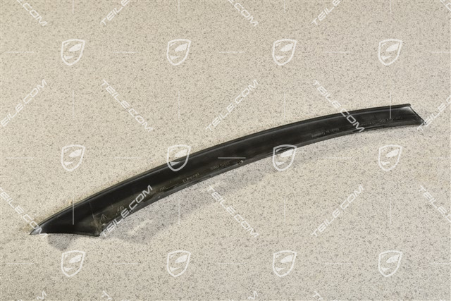 Front bumper disc / trim, upper, Satin Black, L