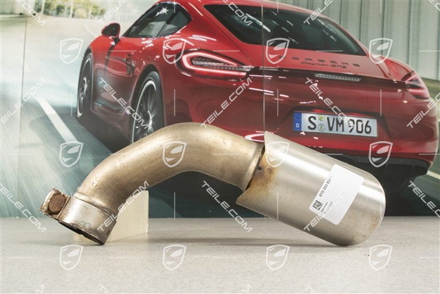 S, exhaust system tail pipe, outer, R