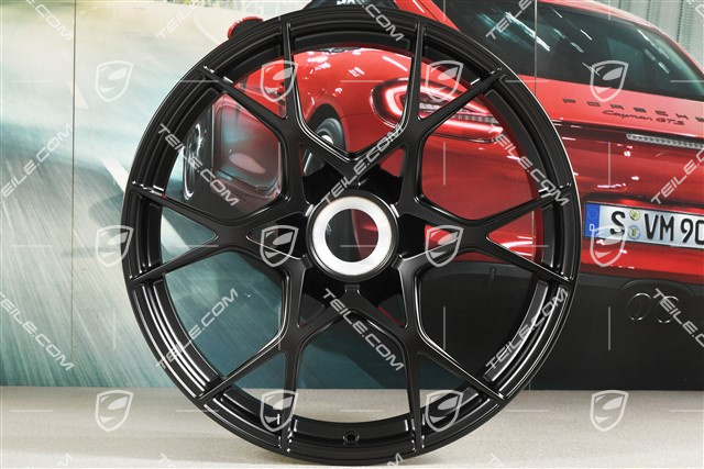 20" GT4RS Felge, 8,5J x 20 ET61, schwarz seidenmatt
