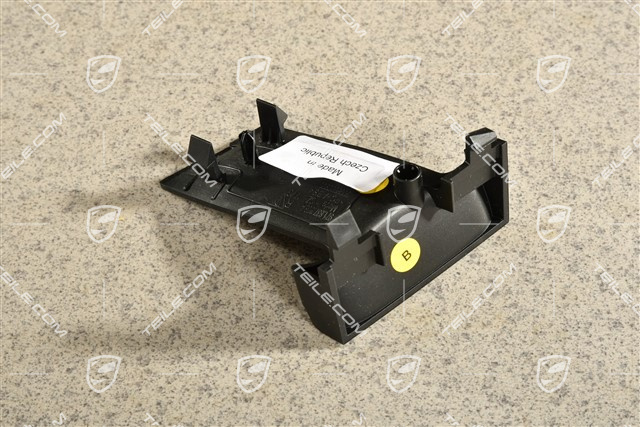 Blenda obudowy klamki, czarna, R