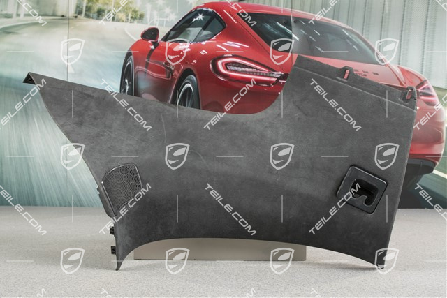 Verkleidung von D-Säule, Alcantara Schwarz, Bose, L
