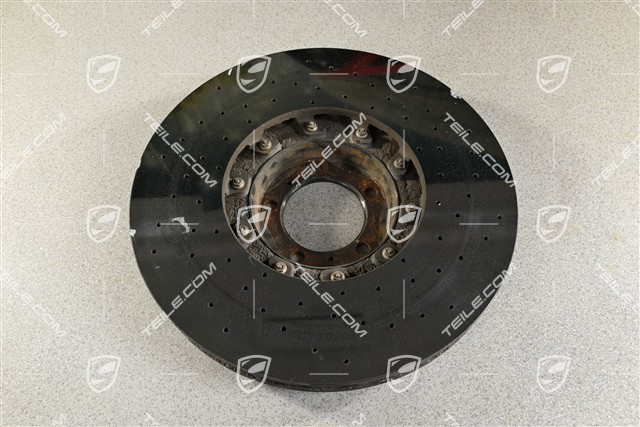 PCCB ceramik brake disc, 20-inch / 420mm, damged, L