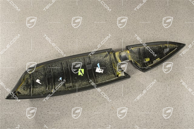 Podłokietnik, Drzwi przednie, Dolna część, czarny, L