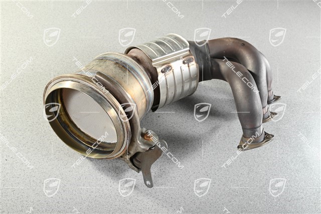 GT3 RS, Kolektor wydechowy z filtrem GPF, cyl. 4-6