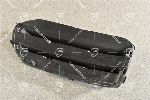 Cover Air duct / guide, Black, R