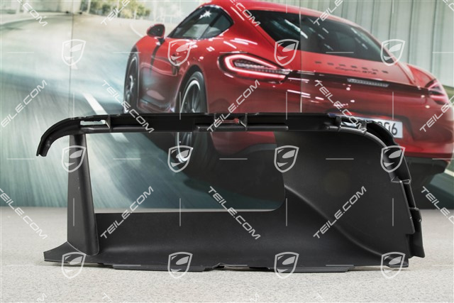 Air duct / guide, lateral, w/o Night vision system, L