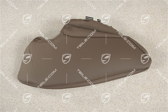 Tapicerka oparcia, poszycie boczne, perforacja Airbag, Saddle Brown, L