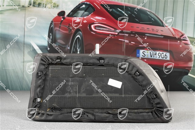 Lordosenstütze / Mittelteil, Leder, Cocoa, Cabrio, R