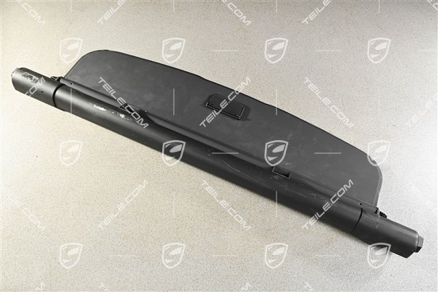 Kofferraumabdeckung / Rollo, Schwarz