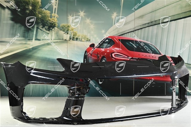 Turbo, Front bumper with holes for parking assistant including parking aid