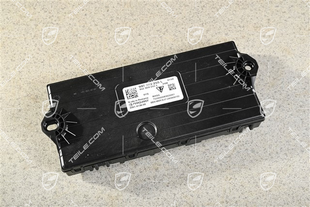 Control unit, convertible top control