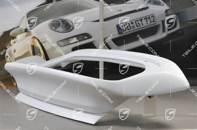 Turbo rear spoiler, incl. rear bonnet (engine lid), without grille
