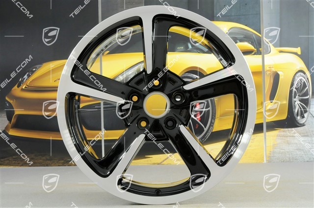 20" Sport Techno Felgensatz, 9J x 20 ET51 + 11,5J x 20 ET68, schwarz hochglanz