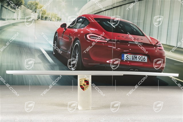 Zierleiste für Türverkleidung, Aluminium eloxiert, Coupe, L