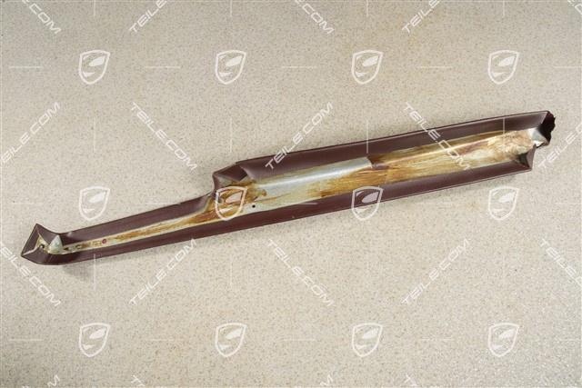 Osłona tył, Targa, Skóropodobna, Wine red, L