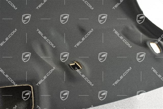 Dachverkleidung Stoff, schwarz