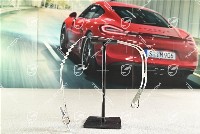 GT2 RS, Abgasanlage Hauptschalldämpfer, Klemmschelle Spannband / Spannschelle, L=R