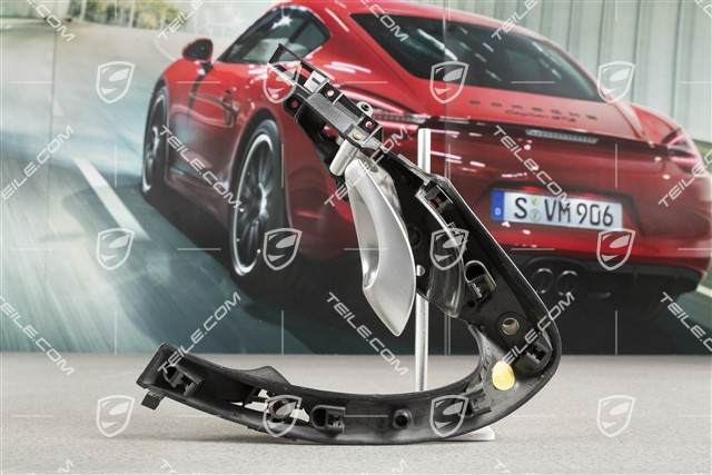 Zuziehgriff, Unterteil, Komplett, Schwarz, RL/L