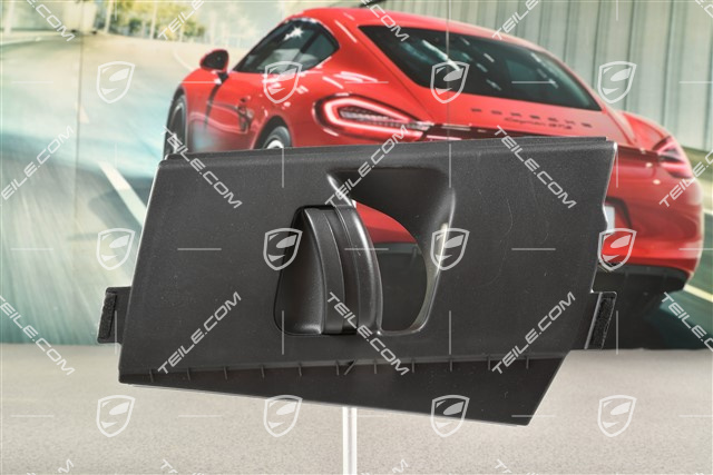 Przycisk regulacji wysokości pasów bezpieczeństwa, Blenda słupka B, czarny, L