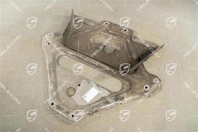 Uchwyt / osłona zawieszenia tylnego, manualna skrzynia biegów