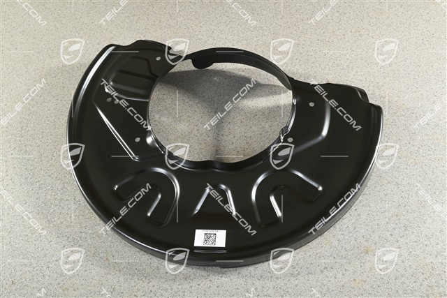 Front axle disc brake protective plate, PCCB, L