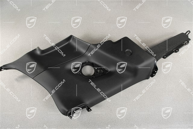 Tapicerka ściany bocznej, GT3, czarna, L