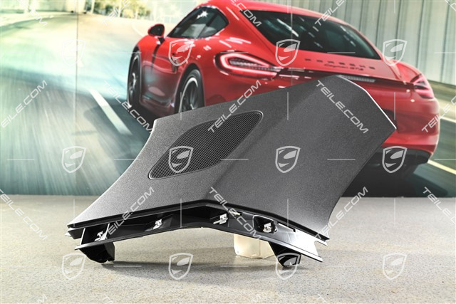 Tapicerka słupka D, czarna, L